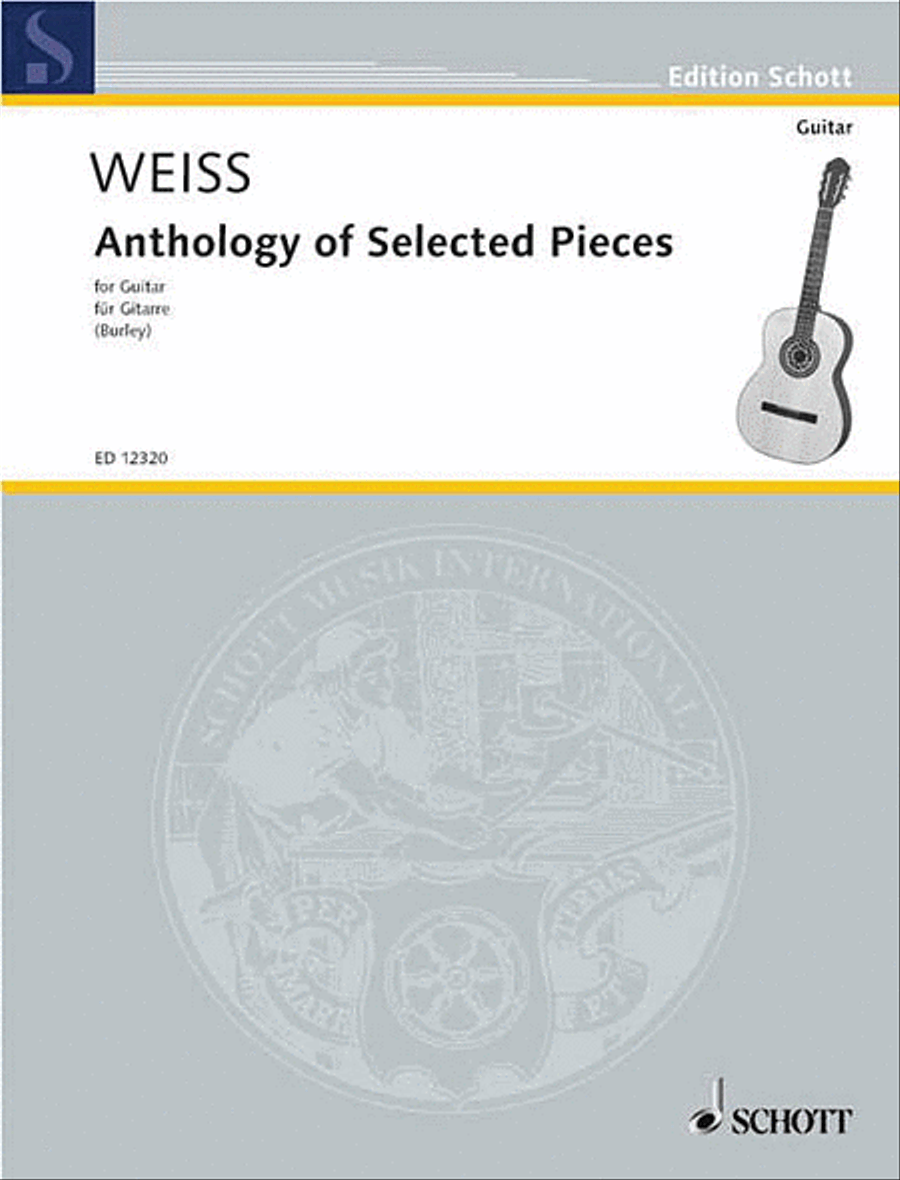 Anthology of Selected Pieces Acoustic Guitar scores gallery preview page 1