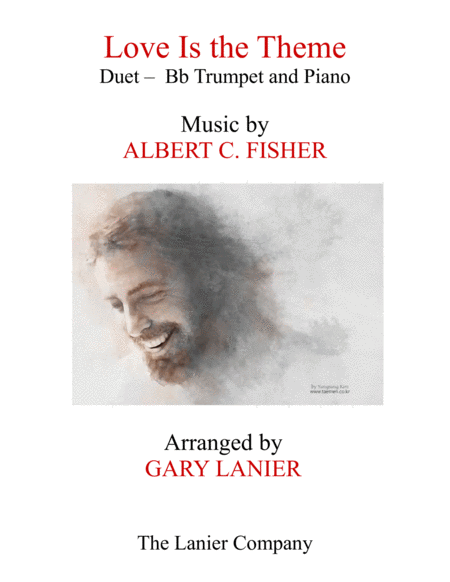 LOVE IS THE THEME (Duet – Bb Trumpet & Piano with Score/Part) image number null