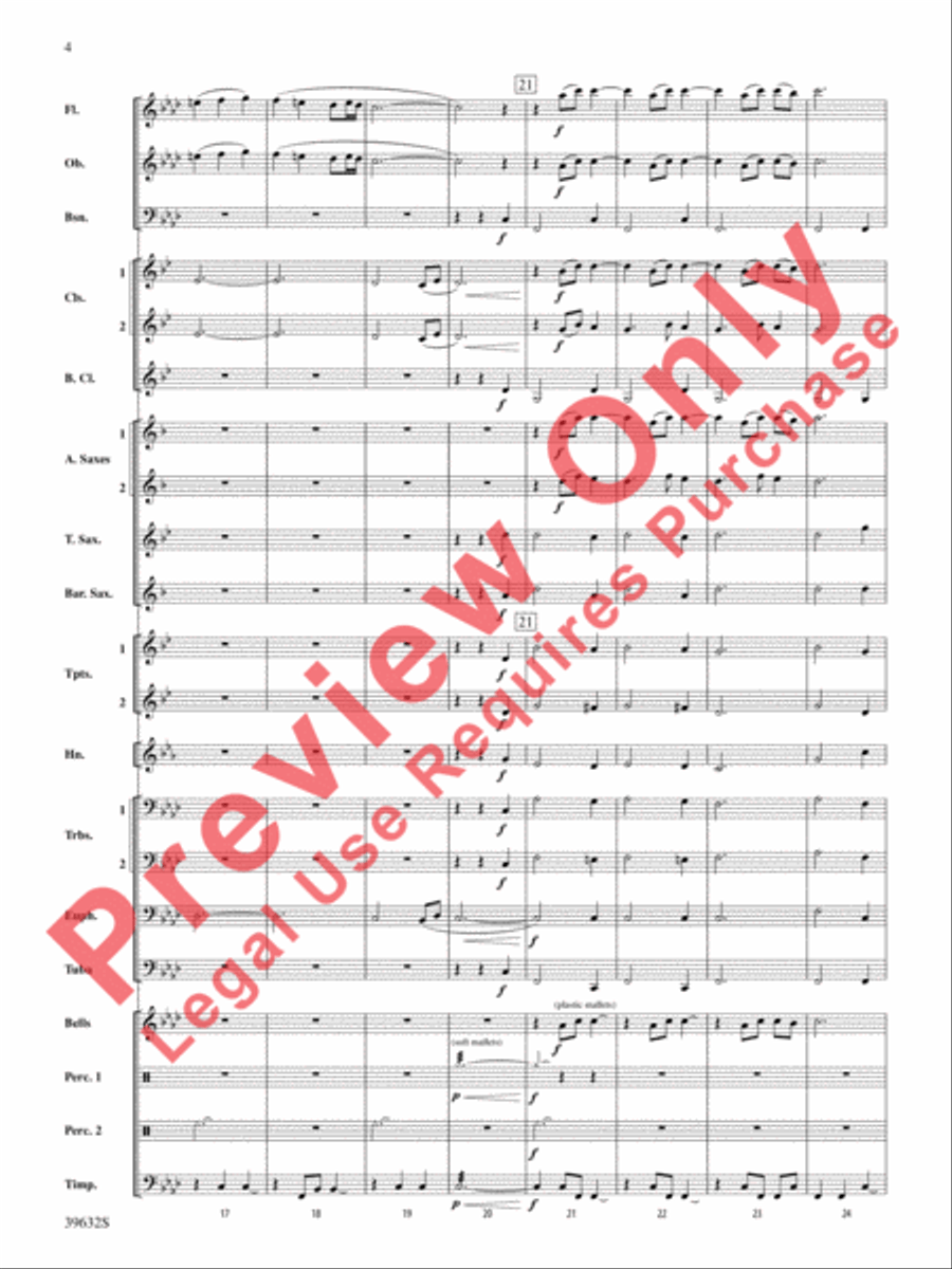 Avinu Malkeinu Avinu Malkeinu Concert Band scores gallery preview page 5