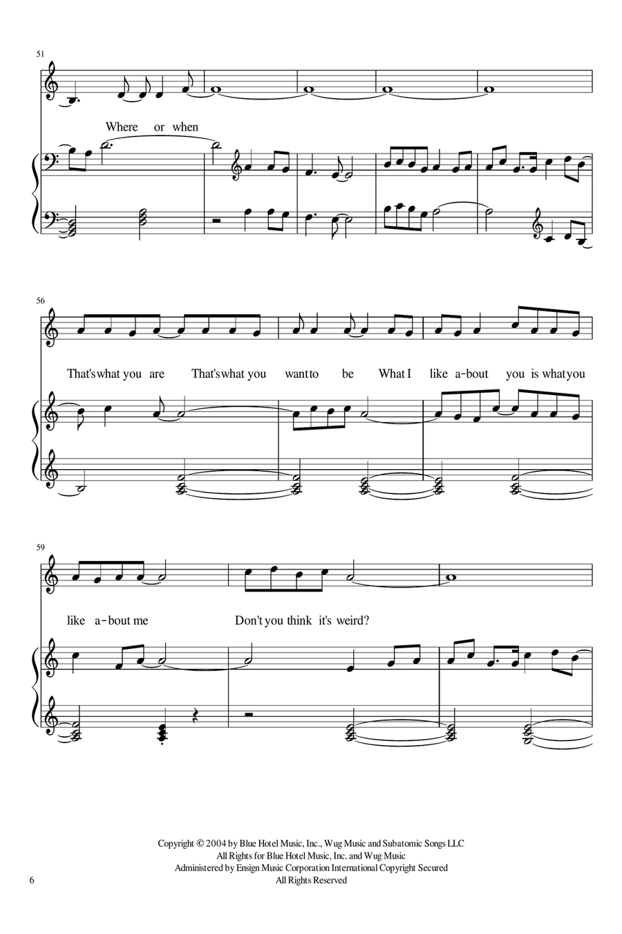 Weird Piano scores gallery preview page 6