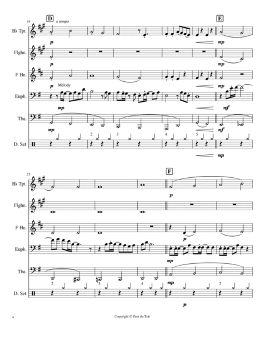 Aubrey Small Ensemble scores gallery preview page 4
