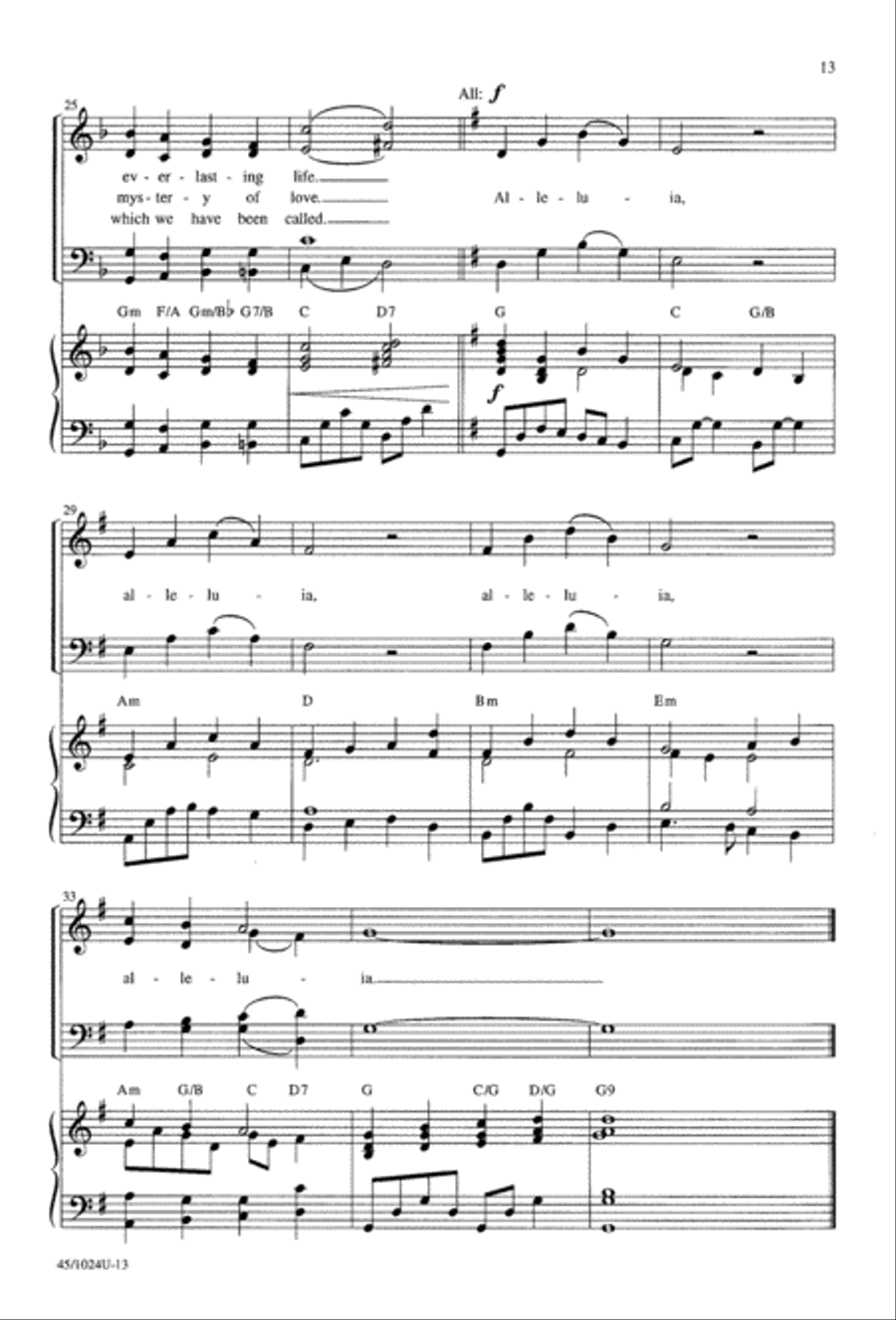 Mass of Compassion Mass of Compassion 4-Part scores gallery preview page 13