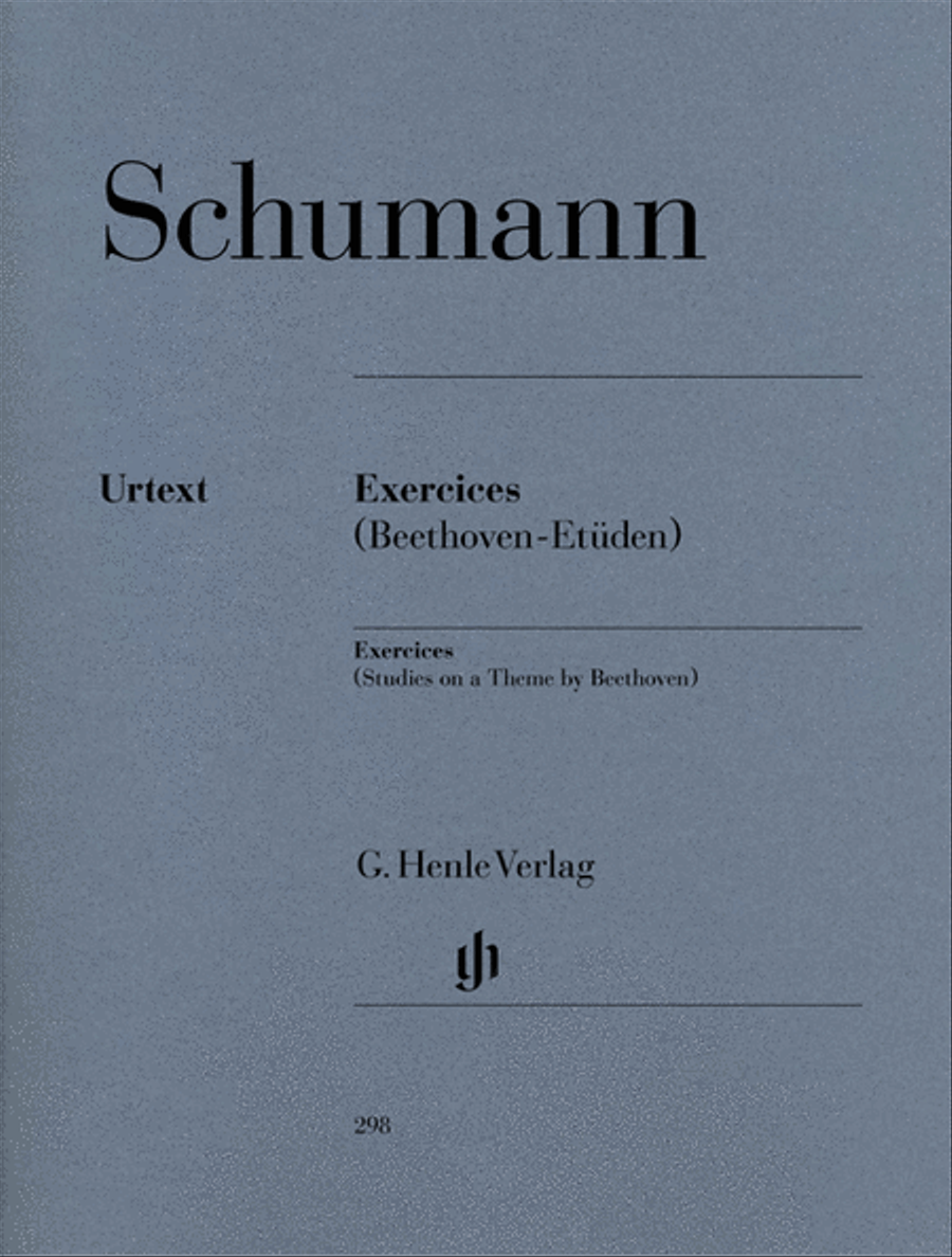 Exercises – Studies in Form of Free Variations on a Theme by Beethoven Anh. F 25 Piano Method scores gallery preview page 1
