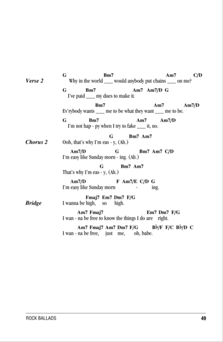 Easy Acoustic Guitar scores gallery preview page 2