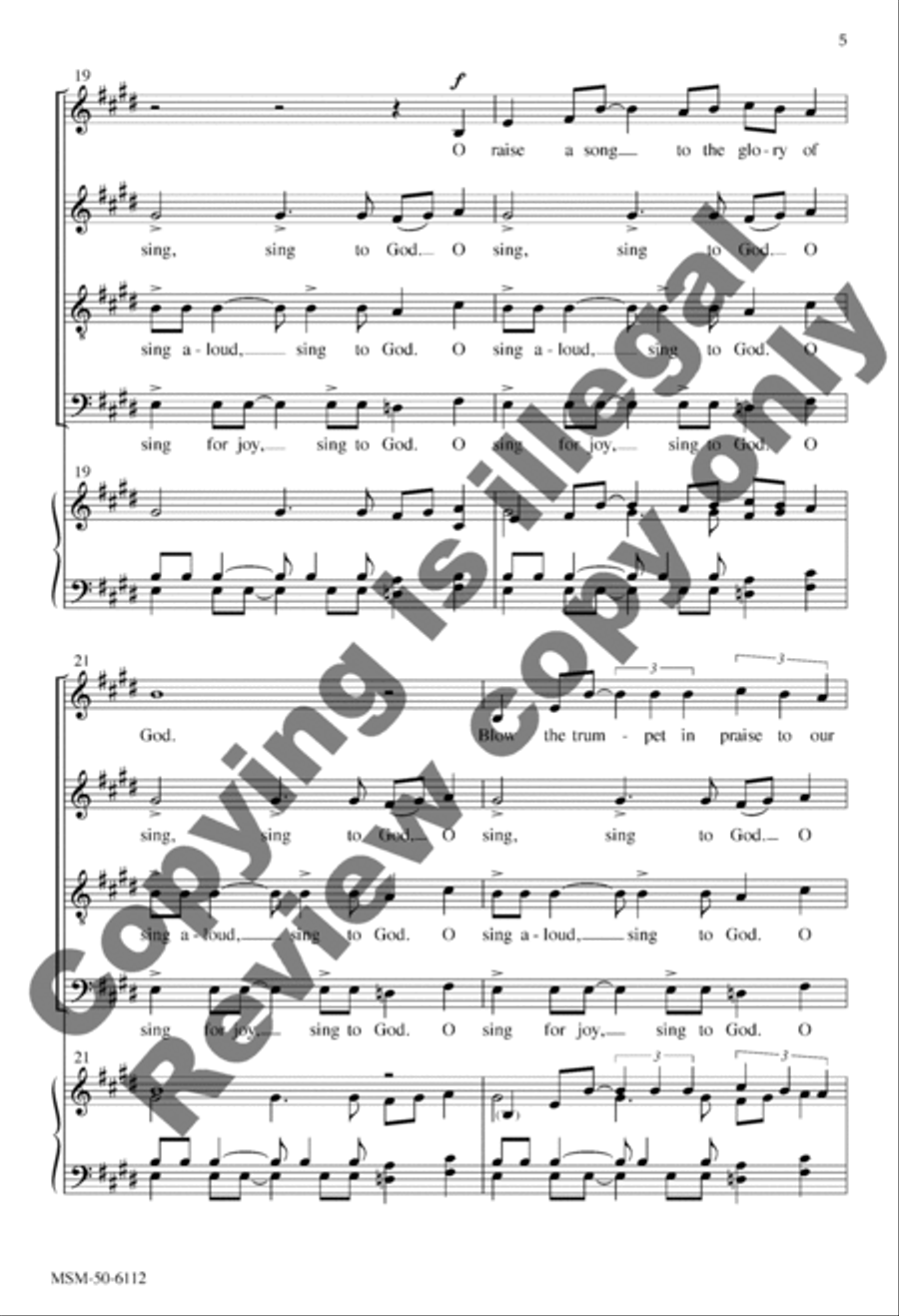 Raise a Song Divisi scores gallery preview page 5