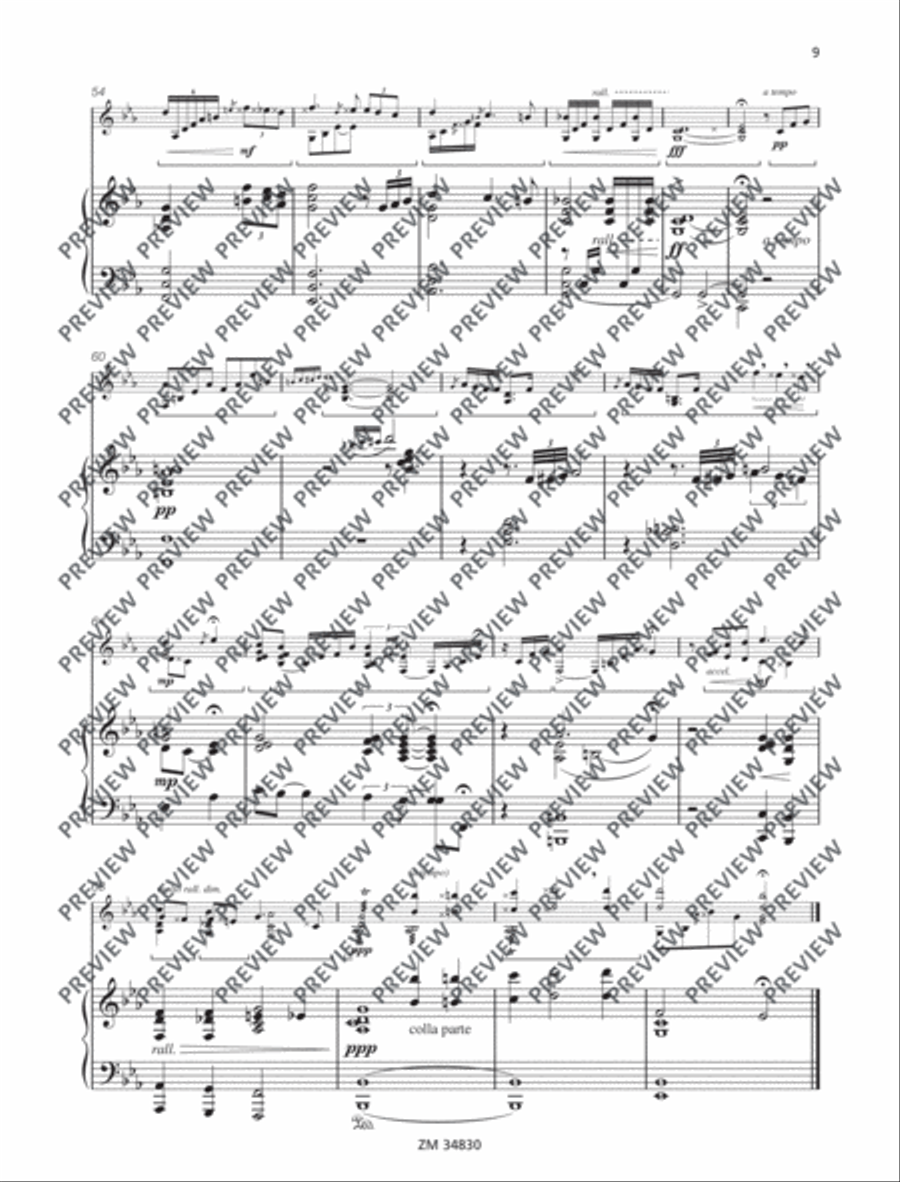 Blues for Gilbert Piano Accompaniment scores gallery preview page 10