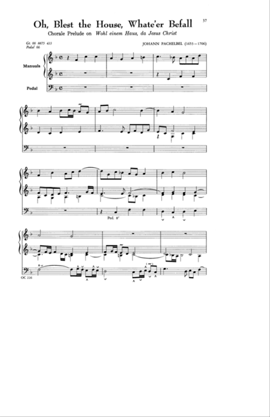 Wedding Music, Part II (Hymn Tune Preludes) Organ scores gallery preview page 17