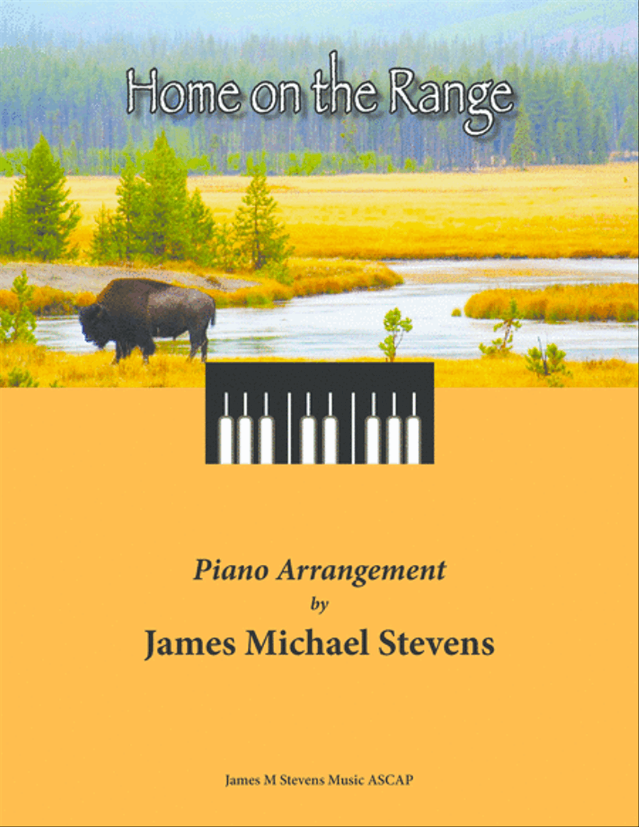 Home on the Range - American Folk Song Piano Solo scores gallery preview page 1