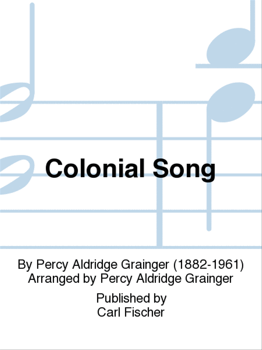 Colonial Song