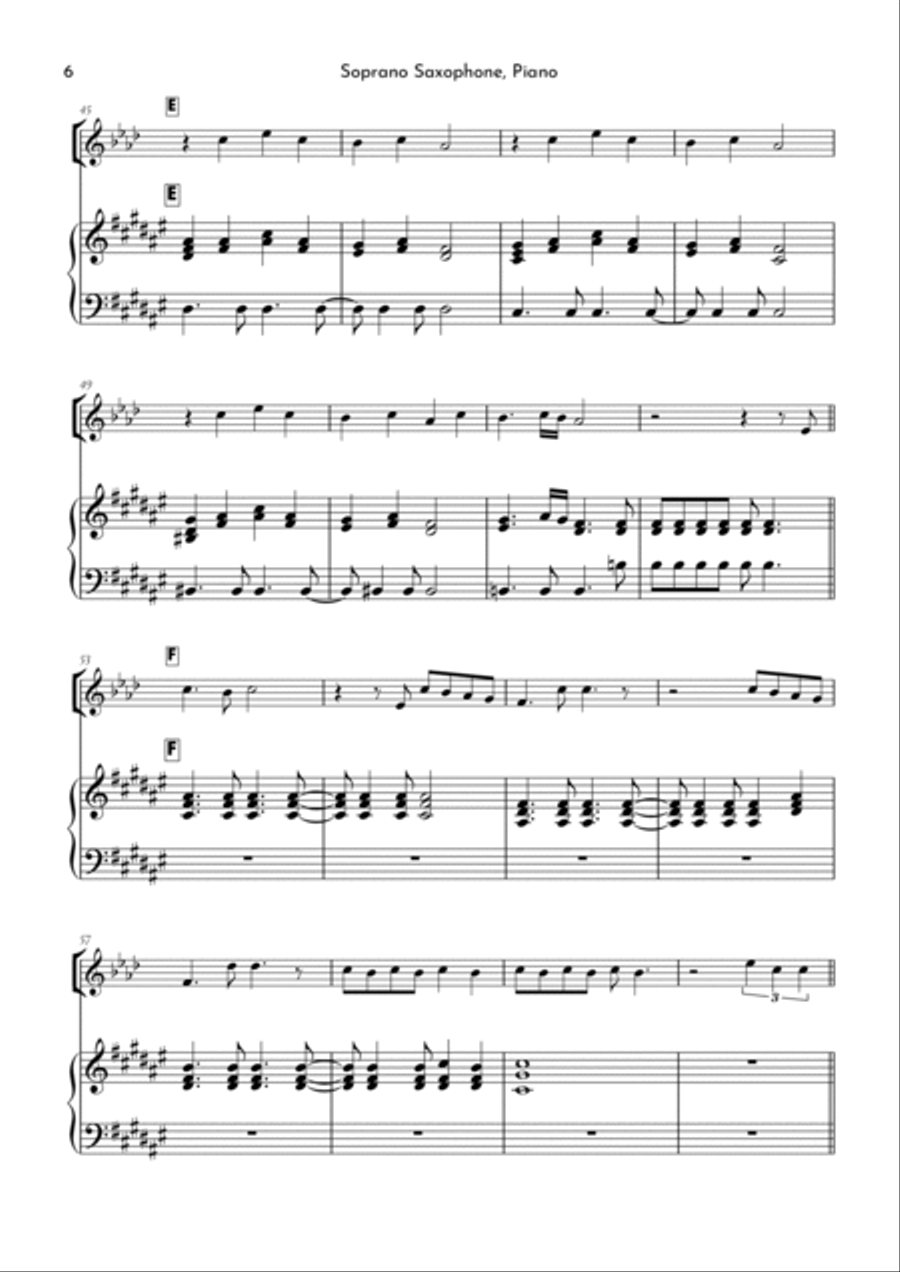 305 305 Soprano Saxophone scores gallery preview page 6