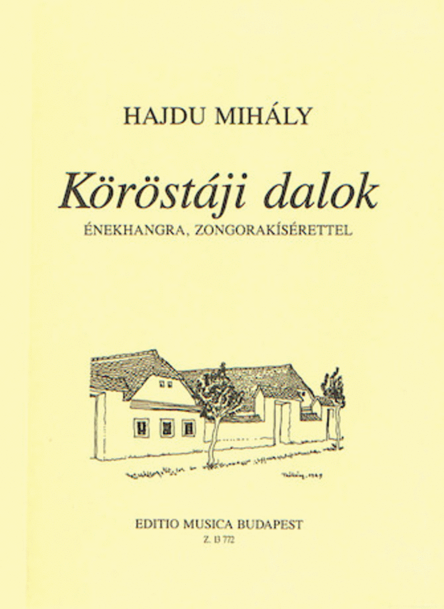 KOrOstAji Dalok Voice Solo scores gallery preview page 1