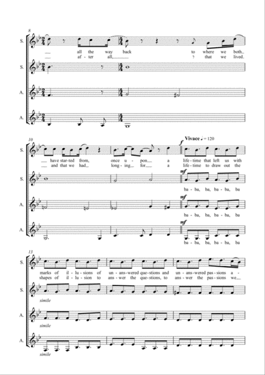 Relations Relations Choir scores gallery preview page 2