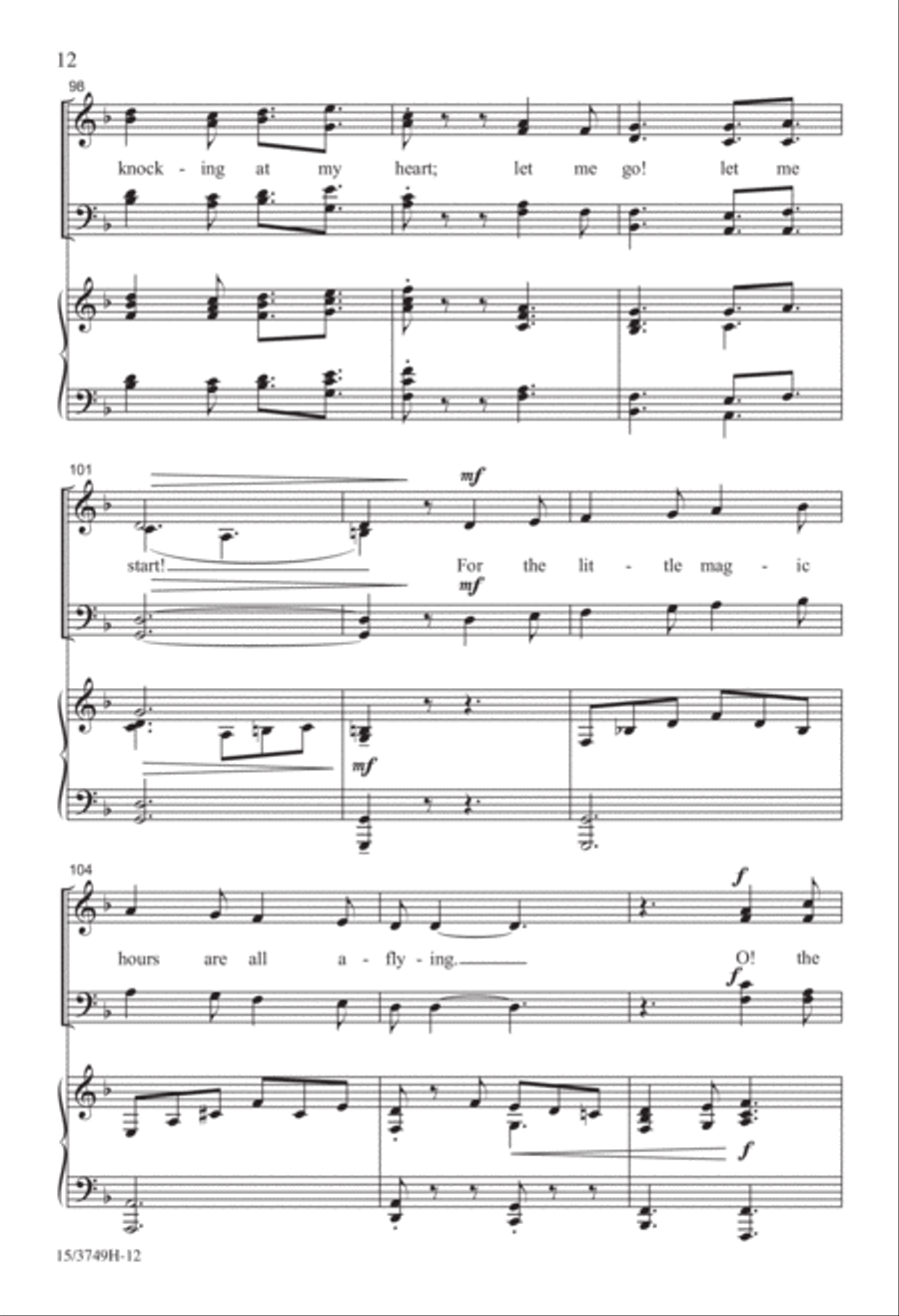 Goblin Feet 4-Part scores gallery preview page 12