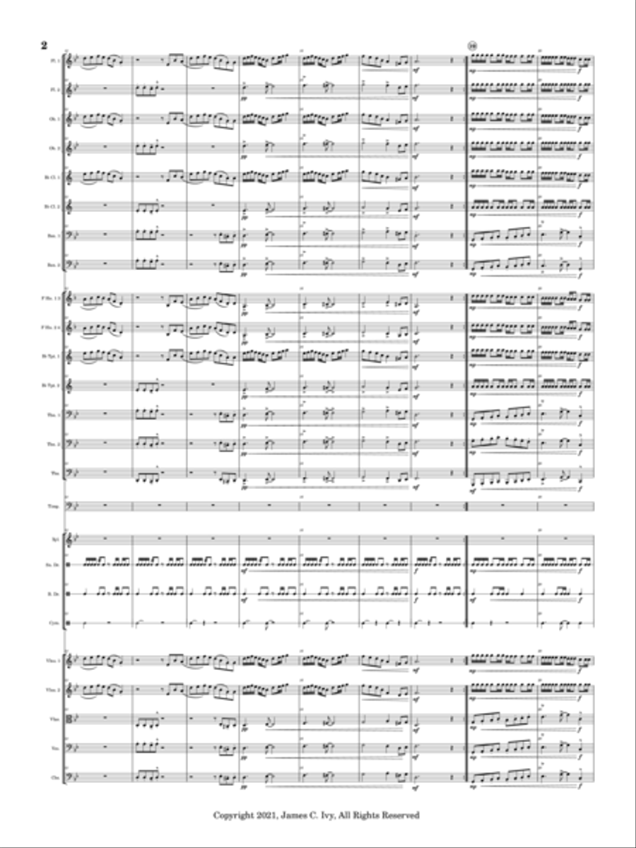 The Caliph - An Orchestral Suite Full Orchestra scores gallery preview page 3