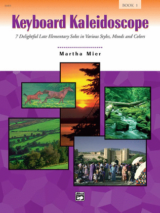 Book cover for Keyboard Kaleidoscope, Book 1
