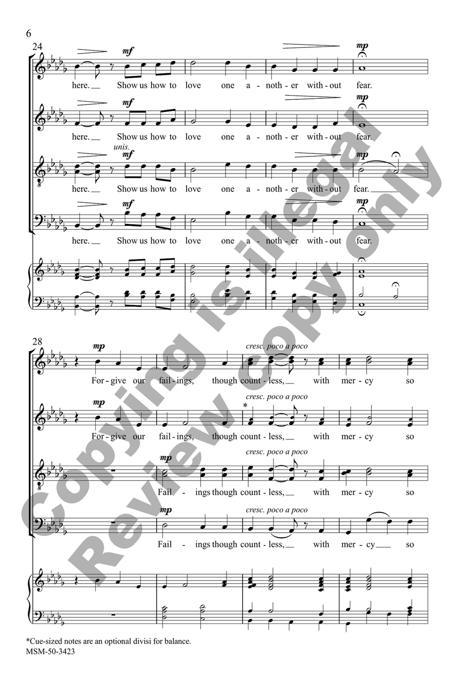 This Our Prayer This Our Prayer Divisi scores gallery preview page 5