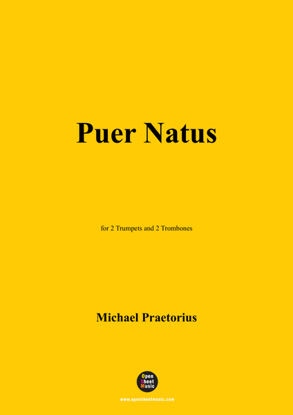 M. Praetorius-Puer Natus,for 2 Trumpets and 2 Trombones image number null