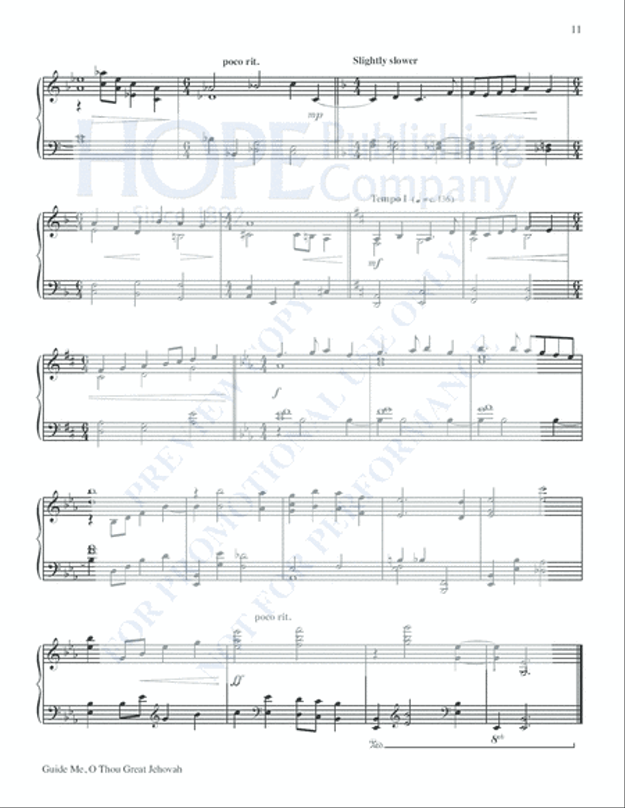 Piano Postludes Piano Solo scores gallery preview page 18