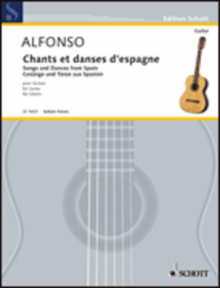 Songs and Dances from Spain Acoustic Guitar scores gallery preview page 1