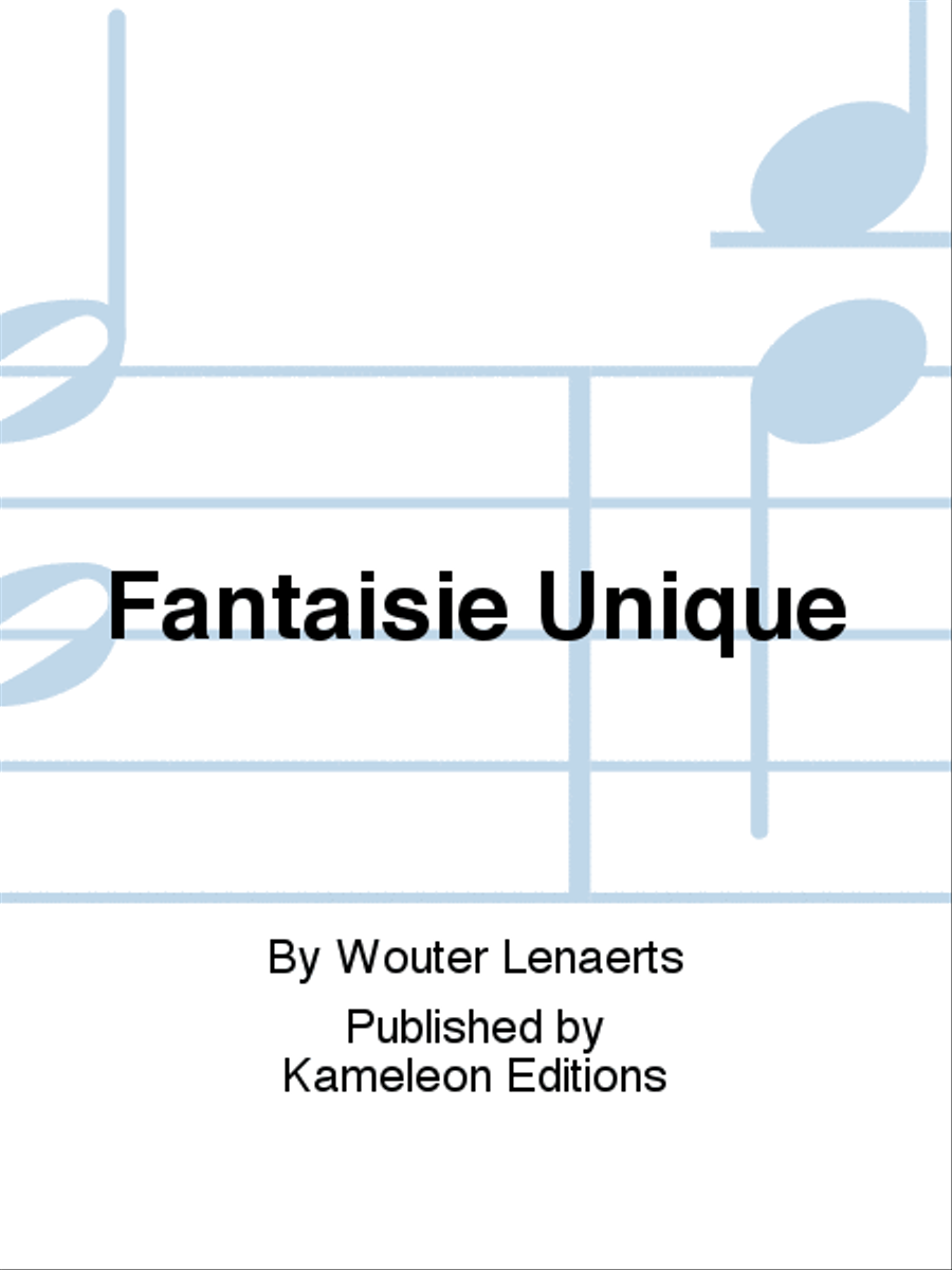 Fantaisie Unique Piano Solo scores gallery preview page 1