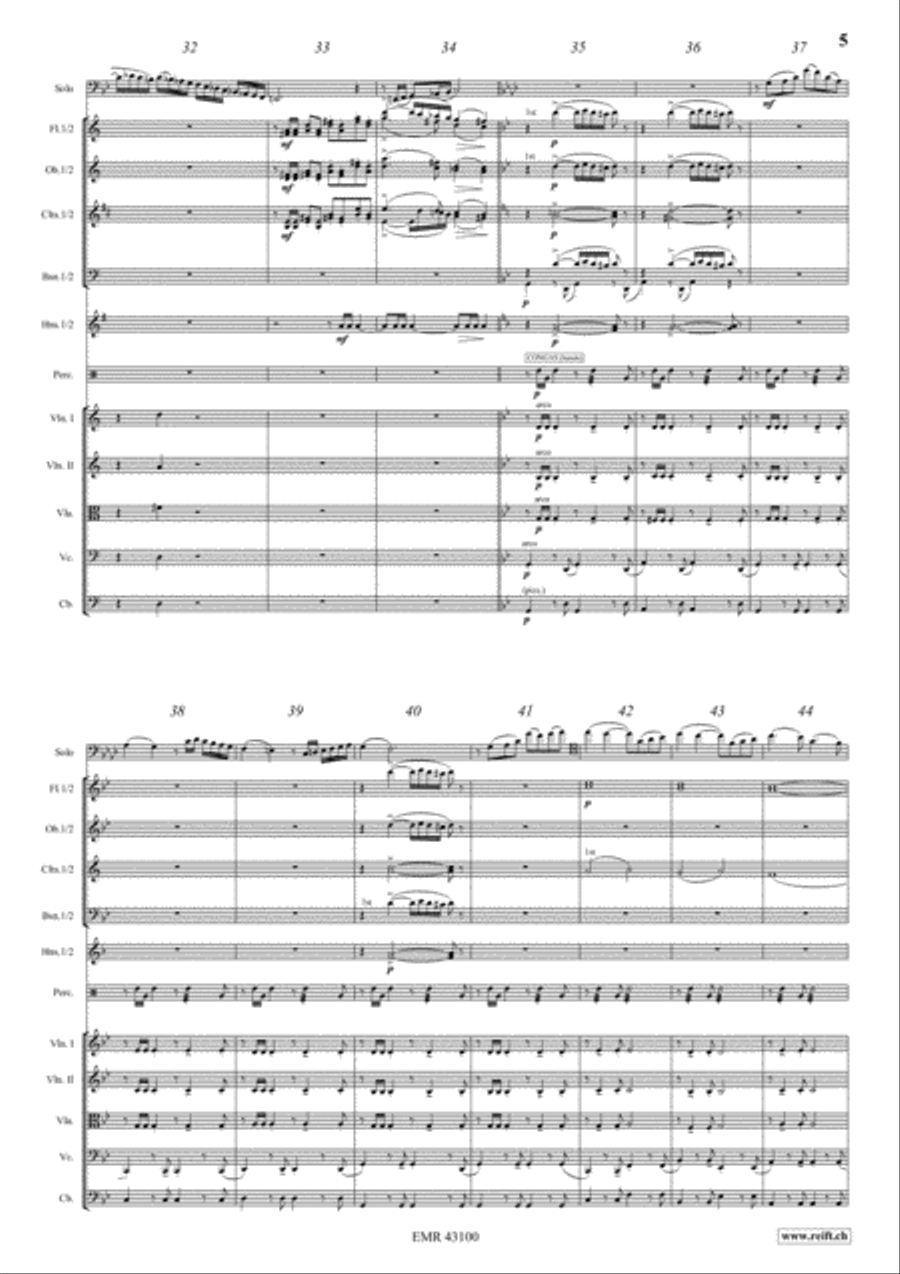 Contrabassissimo Orchestra scores gallery preview page 6