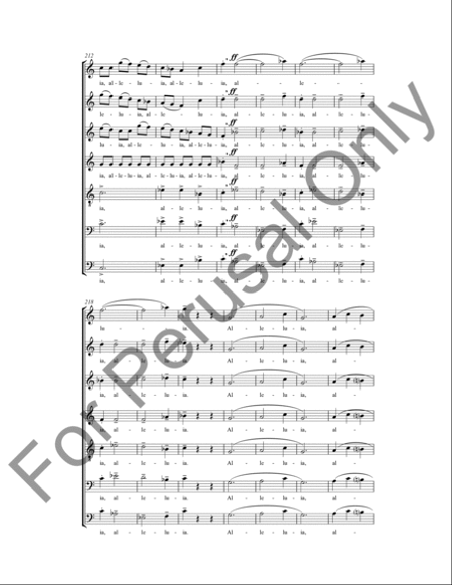 Salmo 150 4-Part scores gallery preview page 19