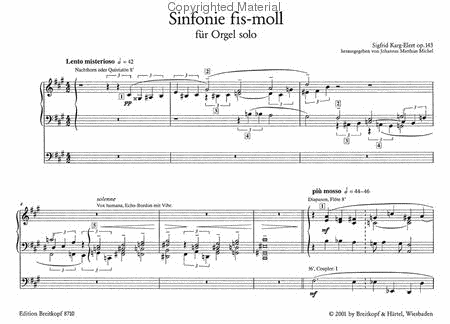 Symphony in F sharp minor Op. 143