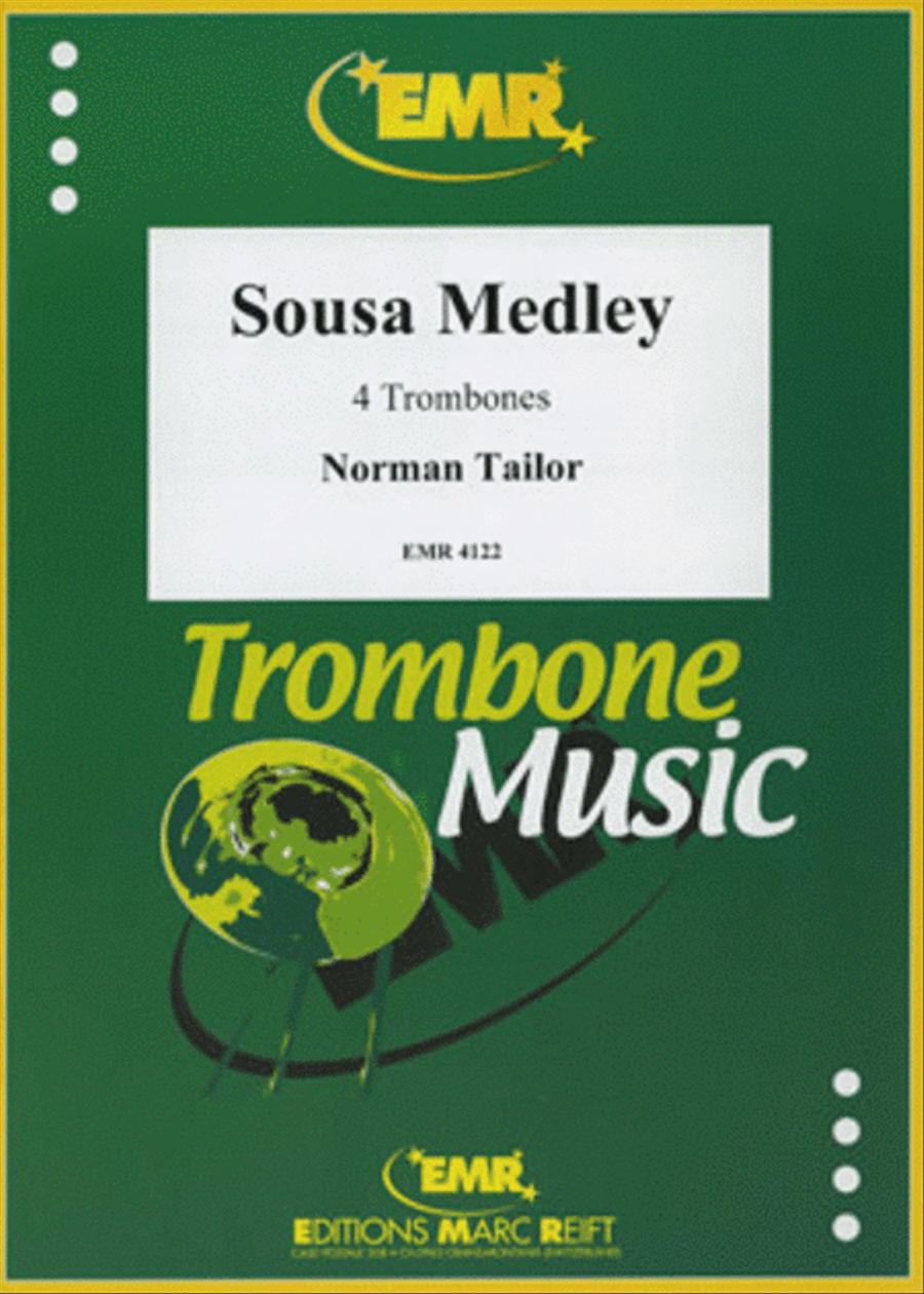Sousa Medley Trombone Quartet scores gallery preview page 1