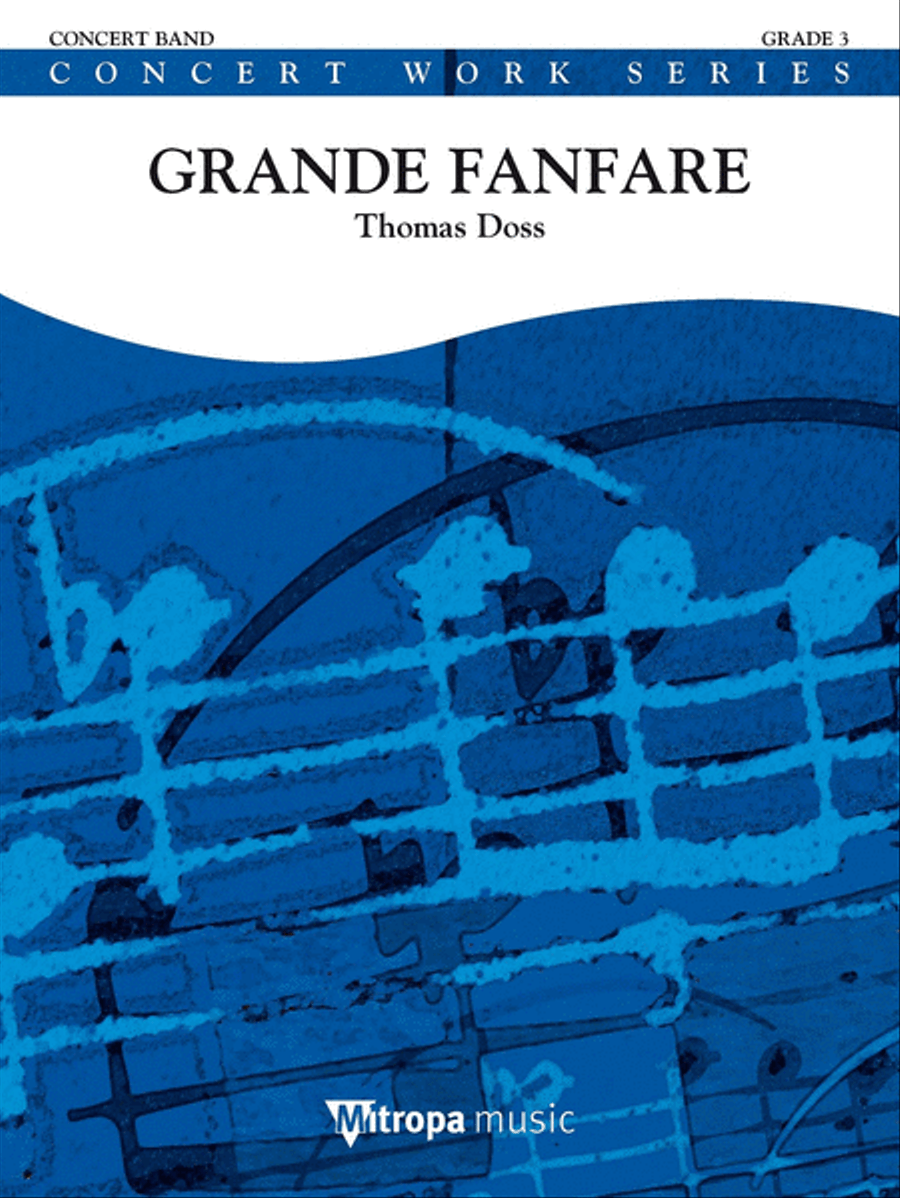 Grande Fanfare Concert Band scores gallery preview page 1