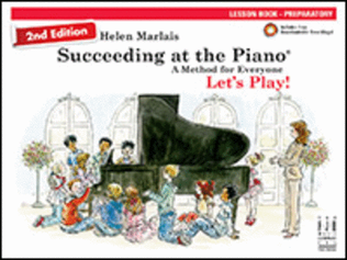 Book cover for Succeeding at the Piano Lesson Book - Preparatory (2nd edition)