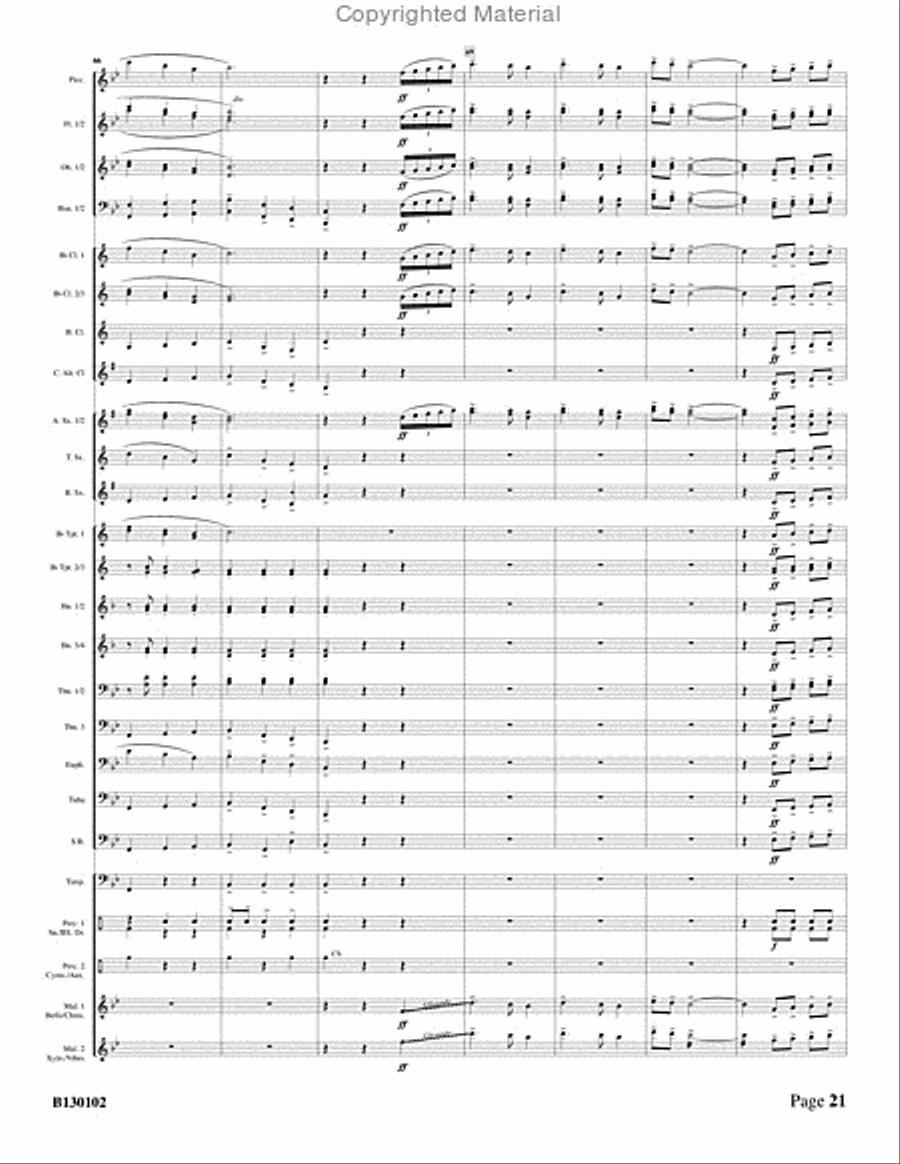 Gazebo Portraits Gazebo Portraits Concert Band scores gallery preview page 24