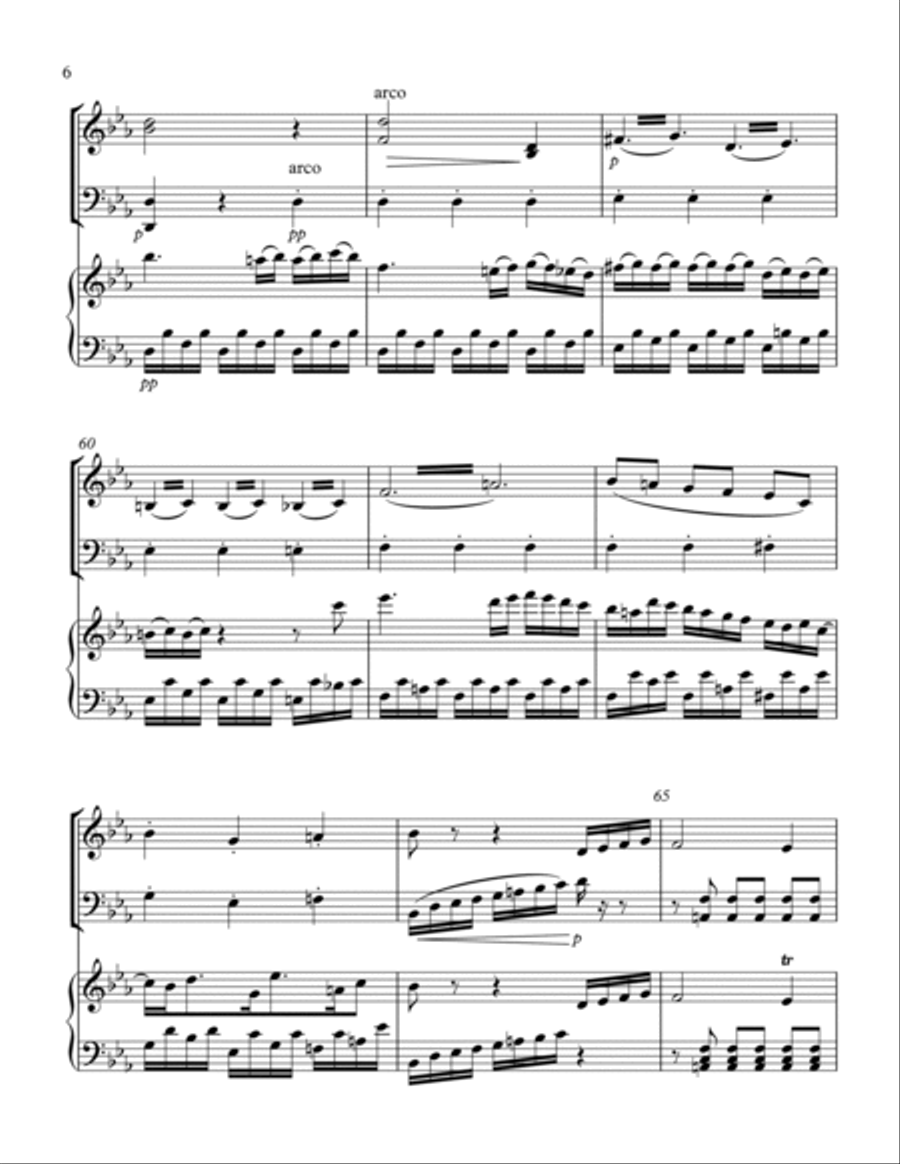 Sonate #18 Opus 31 #3 Sonate #18 Opus 31 #3 Piano Trio scores gallery preview page 6