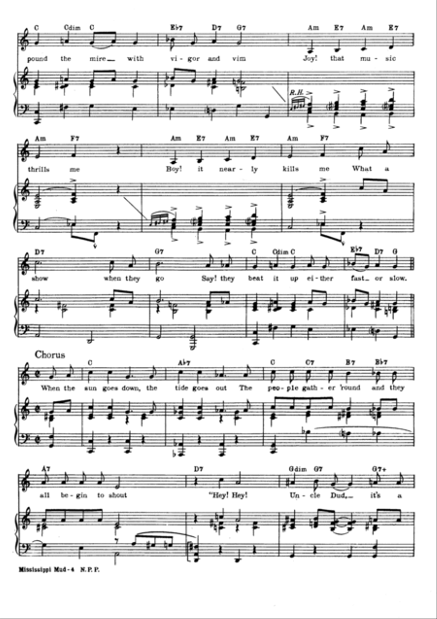 Mississippi Mud Mississippi Mud Voice scores gallery preview page 4