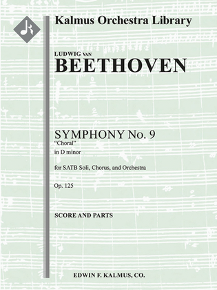 Symphony No. 9 in D minor, Op. 125 'Choral'
