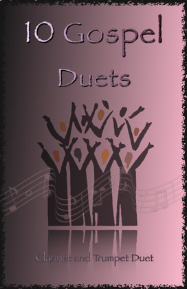 Book cover for 10 Gospel Duets for Clarinet and Trumpet