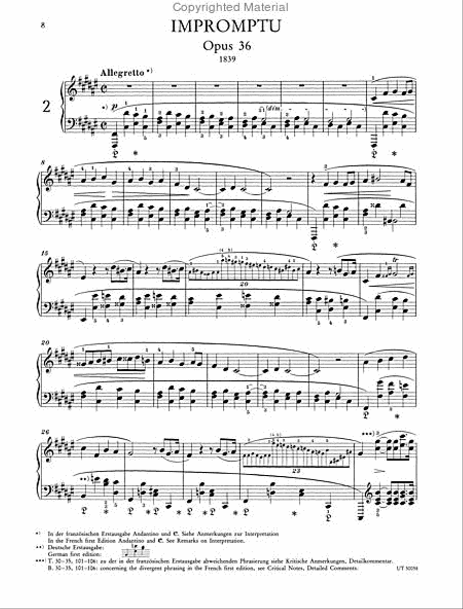 Impromptus Impromptus Chamber Music scores gallery preview page 3