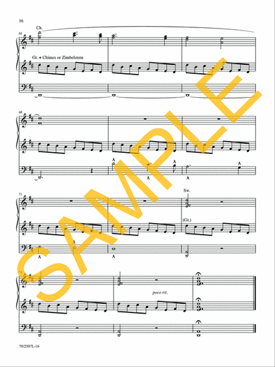 Hymn Inventions for Organ Organ Solo scores gallery preview page 13