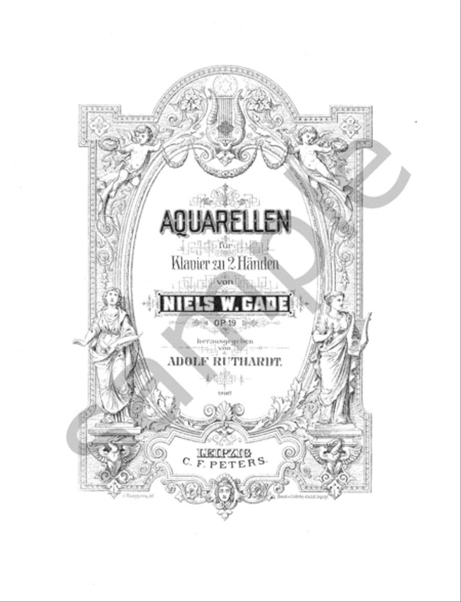 Ten Aquarelles, Op. 19 Ten Aquarelles, Op. 19 Piano Solo scores gallery preview page 2