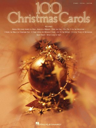 Book cover for 100 Christmas Carols