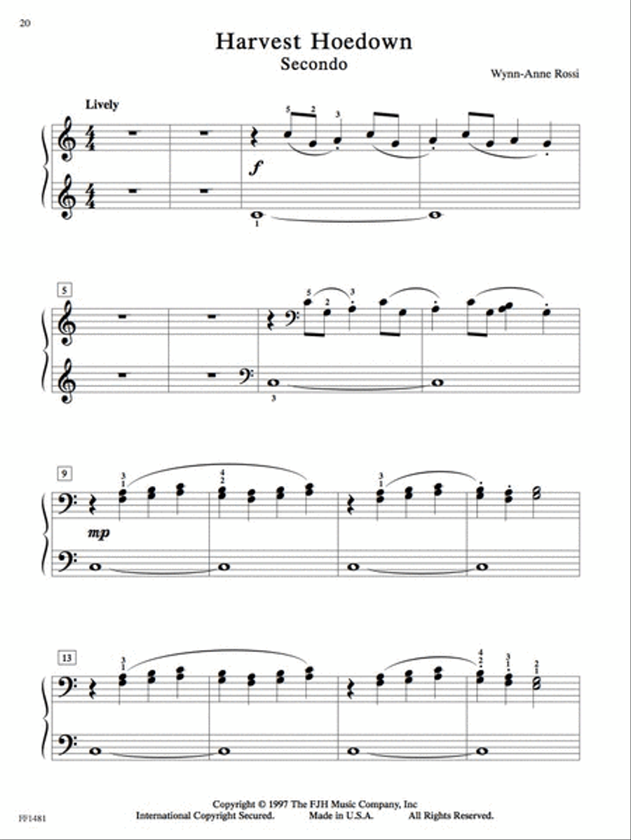 Spotlight on Duets, Book 1 Easy Piano scores gallery preview page 3