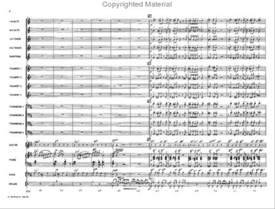 Captain Easy Jazz Ensemble scores gallery preview page 8