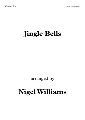Book cover for Jingle Bells, for Clarinet Trio