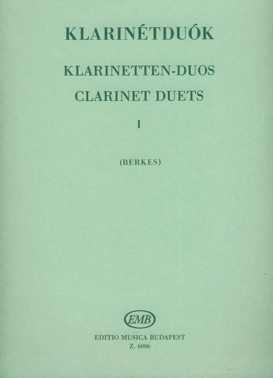 Klarinetten-Duos I