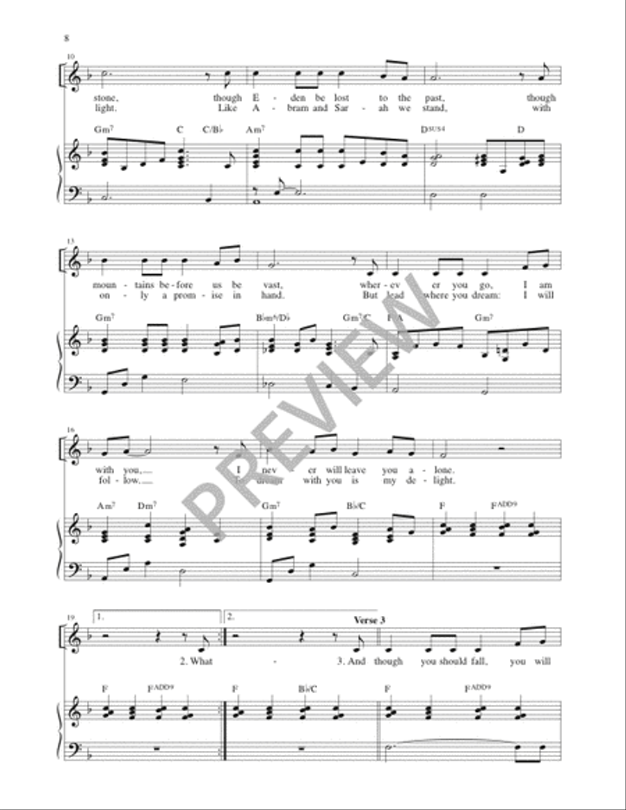 Blest Are Those Who Love You - Volume 3, Additional Solos with Optional Congregation Choir scores gallery preview page 10