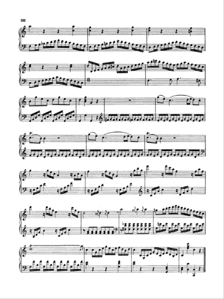 Mozart: Piano Sonata No. 15 in C Major Piano Solo scores gallery preview page 3
