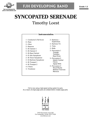 Syncopated Serenade: Score