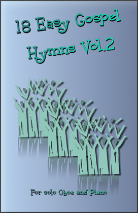 Book cover for 18 Gospel Hymns Vol.2 for Solo Oboe and Piano