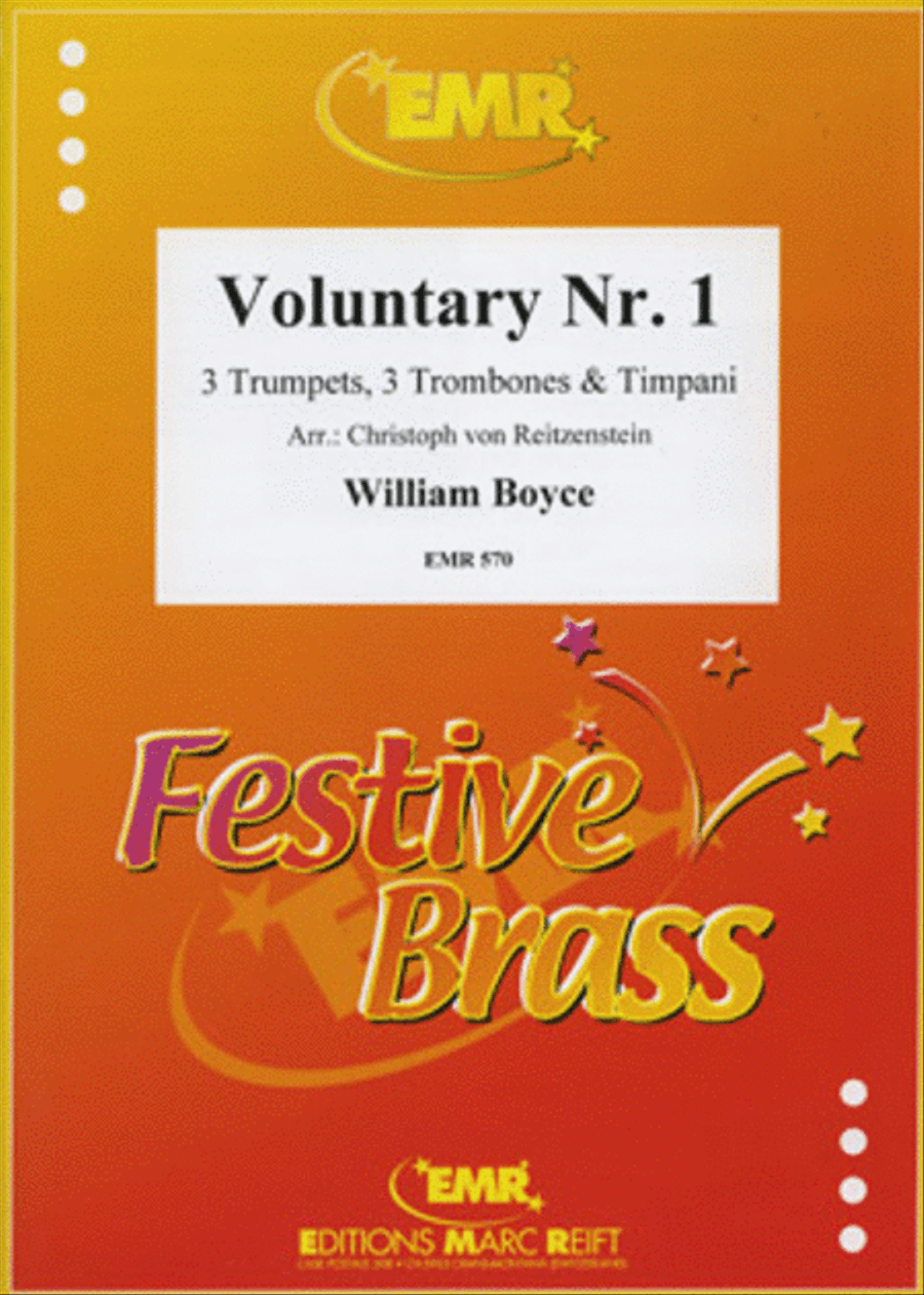 Voluntary No. 1 Voluntary No. 1 Brass Ensemble scores gallery preview page 1