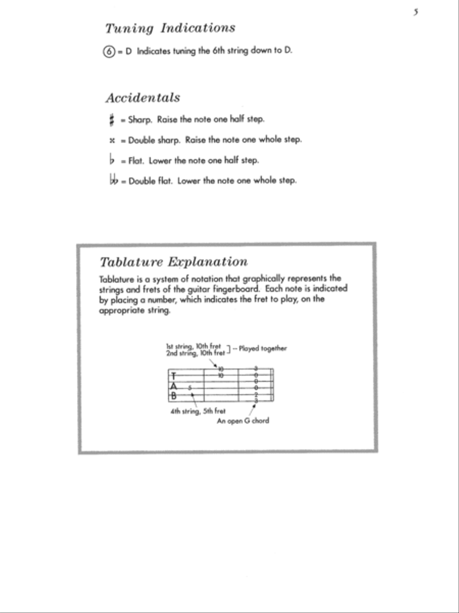 Bach for Guitar - Masters in Tab Electric Guitar scores gallery preview page 5