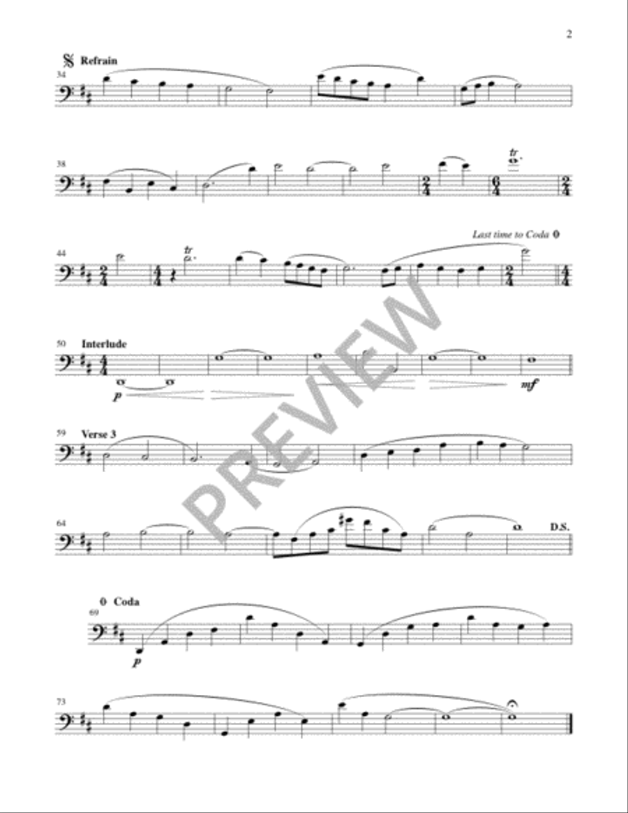 Bethlehem Sky - Instrument edition Flute scores gallery preview page 12